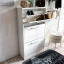 Тумба для взуття Tobi Sho Astrid ST-0021 у передпокій, 590х1200х280 мм Венге темний Бердичів