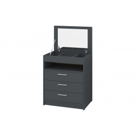 Трюмо Tempra (70х44х82 см, антрацит)