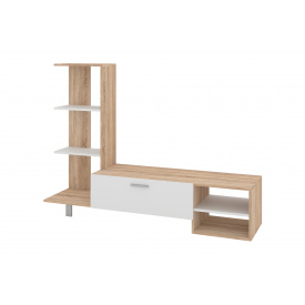 Тумба для TV Modo (161,6х42х35/117 см, сонома + білий)