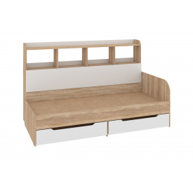 Ліжко дитяче Alivo (193,2х105,5х118 см, сонома + білий)