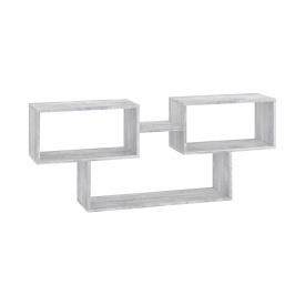 Полиця настінна Luxor (134,6х25х54,8 см, бетон)