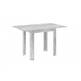 Стіл розкладний кухонний KitchenKo (бетон, 80x60x77 см) IMI