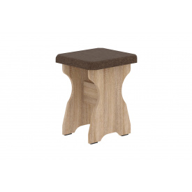 Табурет CuisineCorner (савана браун + сонома, 35х33х45 см)