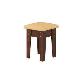 Табурет ChewChat (кава + горіх, 35х35х45 см)