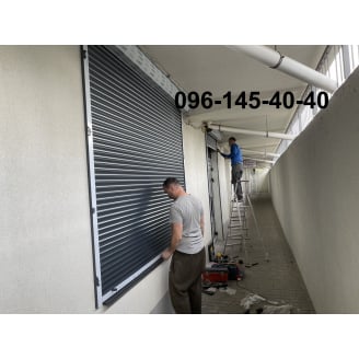 Захисні ролети на двері та вікна від ТОВ Редвін Груп з фарбуванням в колір