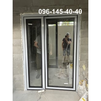 Алюмінієві двері та вікна для котеджів від заводу в Києві - ТОВ 