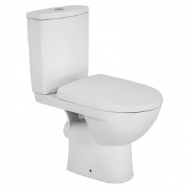 Унитаз напольный KOLO STATUS 772x645 с сиденьем, белый (2395050UA)