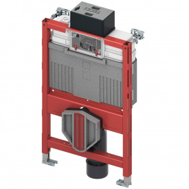 Инсталляция для унитаза TECE 820×500 с бачком 10 л, красная (9300380)