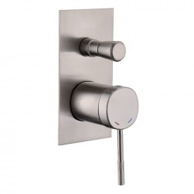 Смеситель скрытого монтажа IMPRESE BRENTA латунь, никель (ZMK081906041)