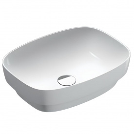 Раковина на столешницу Catalano Green Lux 500×380 овальная, белая (150AGRLX00)