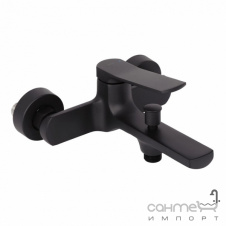Смеситель для ванны Qtap Slavonice QTSLA259BLM45918 матовый черный