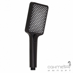 Ручной душ Qtap Rucni QTRUC125BLM45959 матовый черный, 3 режима Ірпінь