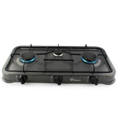 Таганок 3 конфорки Domotec VigohA MS-6603 Серый Акимовка
