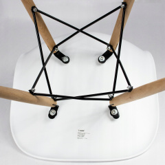 Круглий стіл JUMI Scandinavian Design white 80см. + 2 сучасні скандинавські стільці Киев