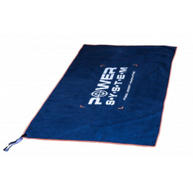 Полотенце для фитнеса и спорта Power System PS-7005 100*50 см Темно-синий