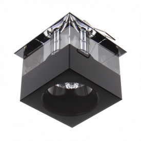 Декоративный точечный светильник Brille 20W HDL-G136 Черный 162289