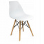 Круглий стіл JUMI Scandinavian Design white 80см. + 2 сучасні скандинавські стільці Киев