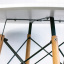 Круглий стіл JUMI Scandinavian Design white 80см. + 2 сучасні скандинавські стільці Киев