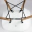 Круглий стіл JUMI Scandinavian Design white 80см. + 2 сучасні скандинавські стільці Киев