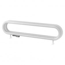 Дизайнерский горизонтальный радиатор ISAN Coron Double Horizontal 330x1000 белый
