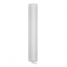 Дизайнерский вертикальный радиатор ISAN Melody Octava Radius 1800x295 белый