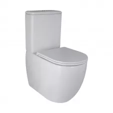 Унитаз напольный Qtap Robin 630×365 безободковый, белый (QT13222128AUQ1W)