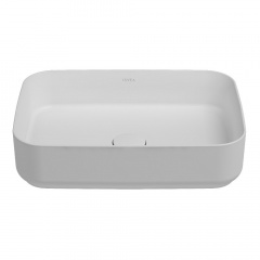 Умывальник накладной Isvea Infinity 500x360 прямоугольный, белый (10NF65050) Іршава