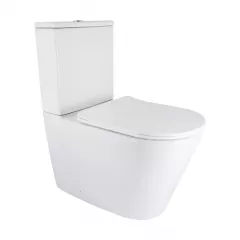 Унитаз напольный Qtap Vlasta 600×360 безободковый, белый (QT28228300W) Токмак