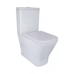 Унитаз напольный Qtap Cardinal 620×365 безободковый, белый (QT04222168AUQ3W) Умань