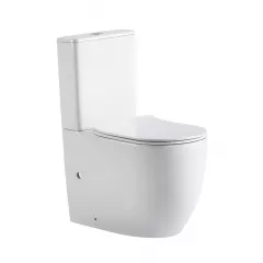 Унитаз напольный Qtap Robin New 660×310 безободковый, белый (QT13226083AW) Сумы