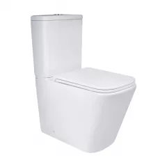 Унитаз напольный Qtap Tern 610×365 безободковый, белый (QT17222175AUQ1W) Київ