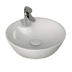 Умывальник накладной Isvea SistemaY Soft 450x450 круглый, белый матовый (10SY65045SV) Михайлівка