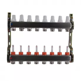 Коллектор теплого пола ICMA A3K013 3/4" НН 8-ый (87K073PL32)