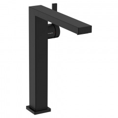 Смеситель для умывальника Hansgrohe Tecturis E 240 однорычажный, черный матовый (73070670) Фастів