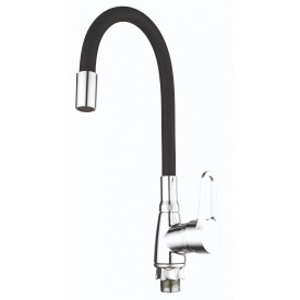 Смеситель для кухни Mixxus Elba 014 Nut Refl Black без подводки MI6306