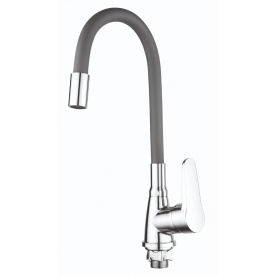 Смеситель для кухни Mixxus Elvis 014 Nut Refl Grey без подводки MI6307