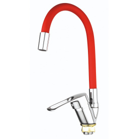 Смеситель для кухни Mixxus FANY 011 Nut Refl Red без подводки MI6290