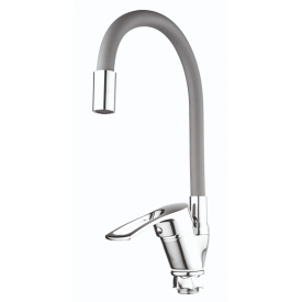 Смеситель для кухни Mixxus FANY 011 Nut Refl Grey без подводки MI6288