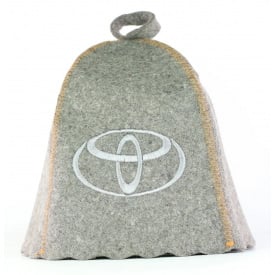 Банная шапка Luxyart Toyota One Size серый LR-960