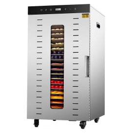 Дегидратор коммерческий Tekhniko DH-20H-BK нержавеющая сталь (20 лотков)