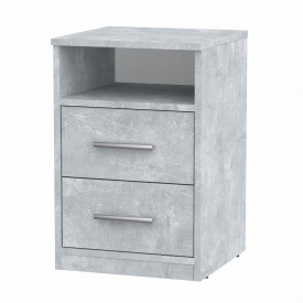 Тумба прикроватная Компанит ПКТ 2 38х38х57 см Бетон