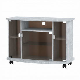 Тумба под телевизор Компанит Америка 91х44,5х65,2 см Бетон