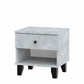 Тумба прикроватная Компанит ПКТ 10 34х40х40 см Бетон