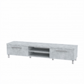 Тумба під телевізор ТВ 1 Компанит МГ 2 Ательє світлий 170х38х36,4 см