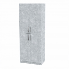 Шафа книжкова Компанит КШ 12 60х36,6х158,7 см Бетон
