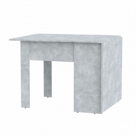 Раскладной стол-книжка Компанит 1 76х33,2х73,6 см Бетон