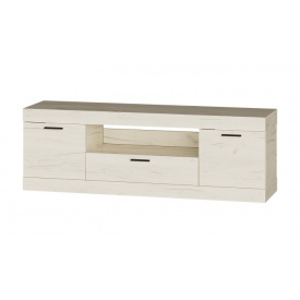 Тумба под телевизор Эверест Соната 1500 150х38х50 см крафт белый