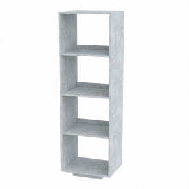 Стелаж Тумба 3 Компанит МГ 5 130х440х158 см Бетон