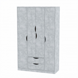 Передпокій-шафа Компанит Любов 120х44,8х195 см Бетон