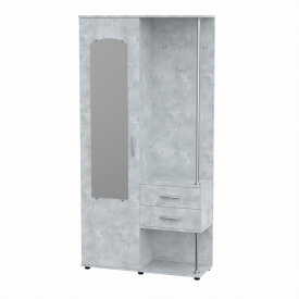 Передпокій Компанит Надія 100х35,5х202,6 см Бетон